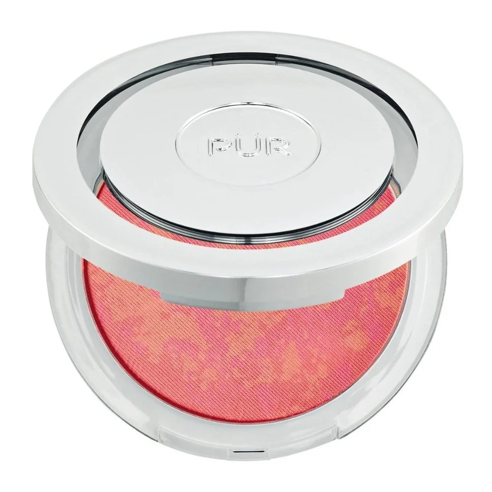 ❤️ Pur  #PRETTY IN PEACH Skin Perfecting Powder Blushing Act  ✨ BNIB